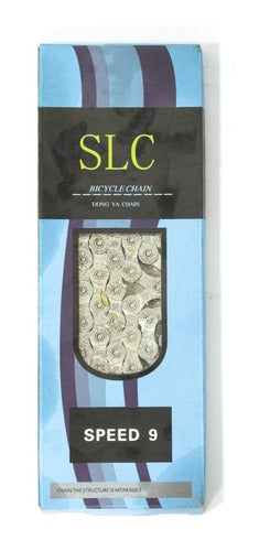 Corrente 9v Bike Mtb Speed 1/2x11/128 116 D9000 9v Cromada