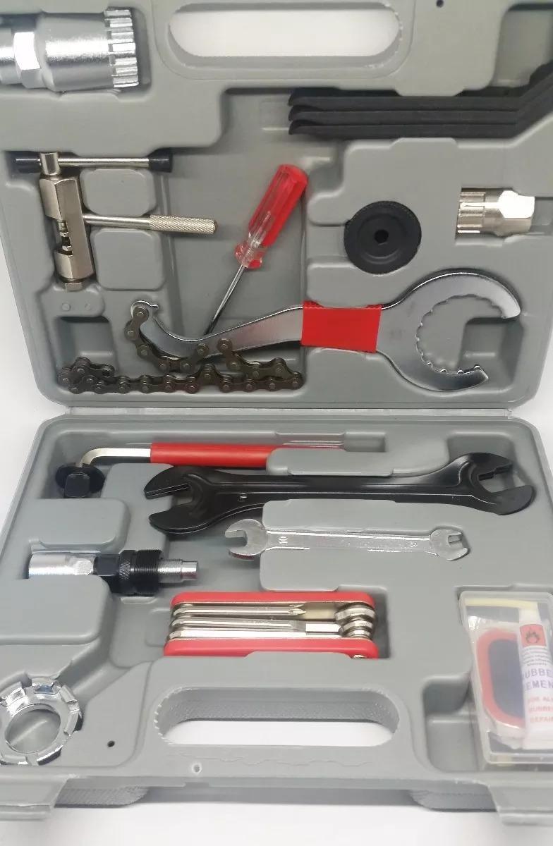 Maleta Caixa De Ferramentas Absolute 17 Peças Bicicleta Manutenção