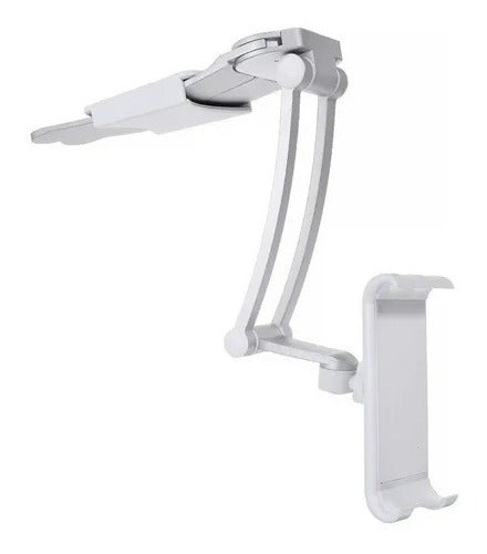 Suporte Tablet Mesa E Parede Universal 2 Em 1 Giratório