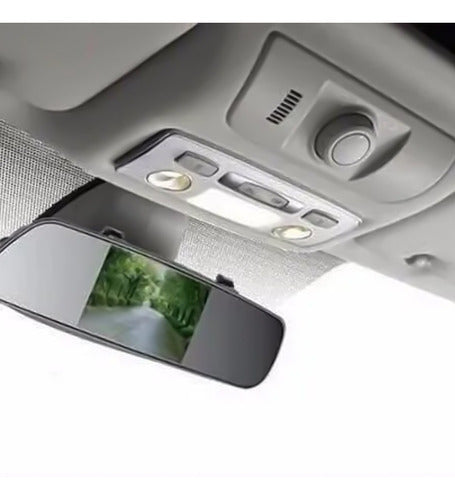 Espelho Retrovisor Monitor Câmera Lcd 1080p Tomate Mtm-243