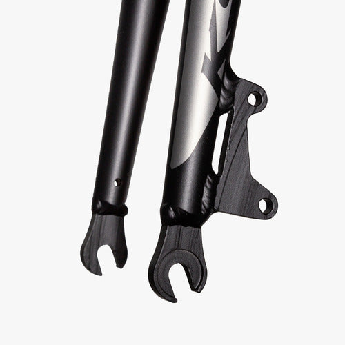 Garfo 29 Rígido Alumínio Disco Ksw Ahead Set Preto Mtb