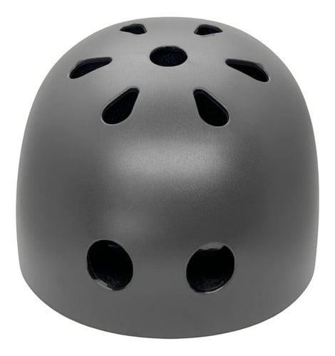 Capacete Coquinho Ciclista Bike Bicicleta Absolute Cinza