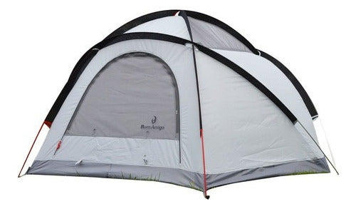 Barraca Camping 4 Pessoas Azteq Acampamento Base Camp 3000mm