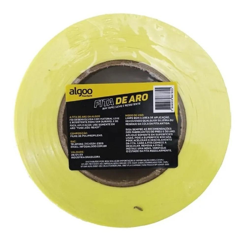 Fita De Aro P/ Tubeless Algoo 25mm X 66m P/ Mtb Speed