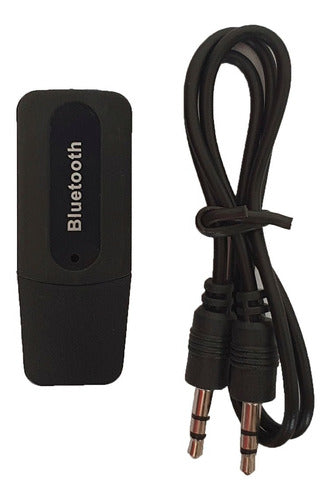 Adaptador Receptor Bluetooth Usb P2 Musica Carro Som Spotify