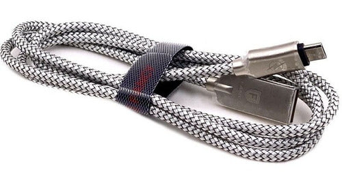 Cabo Micro Usb Reforçado 1,2 M Carrega/ Transfere Fancy