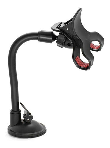 Suporte Celular Carro Gps Veicular Universal Flexível Vidro