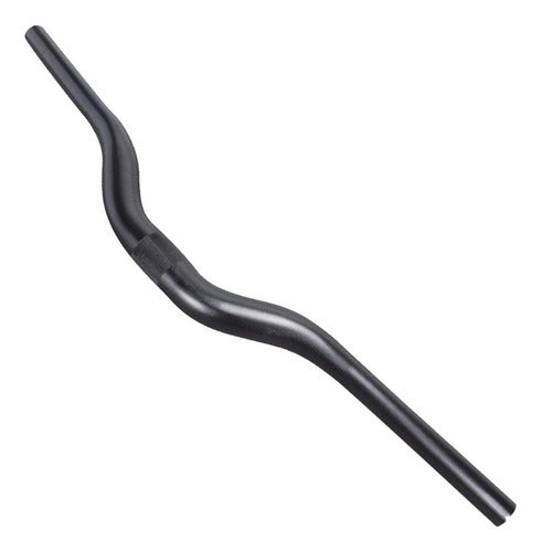 Guidão Aço Mtb 198 31,8 x 680mm Preto Altura 25mm Kalin voador