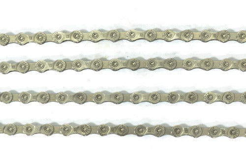 Corrente 9v Bike Mtb Speed 1/2x11/128 116 D9000 9v Cromada