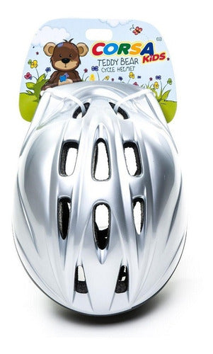 Capacete Bike Infantil Corsa Teddy Bear Kids