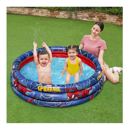 Piscina Inflável Homem Aranha Infantil Bestway 200l 2 Anos