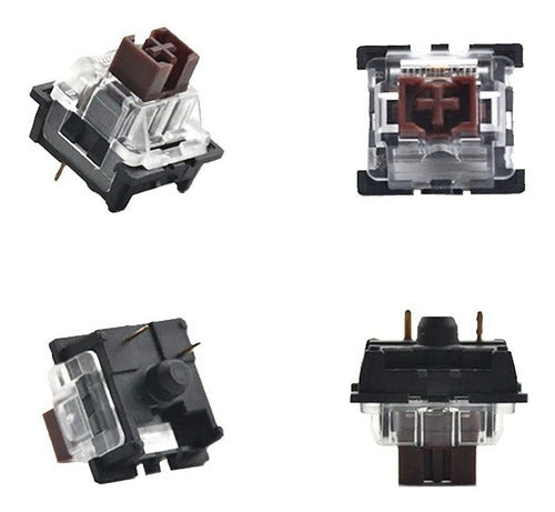 Switch Redragon Outemu Brown Kit 10 Unidades Silencioso