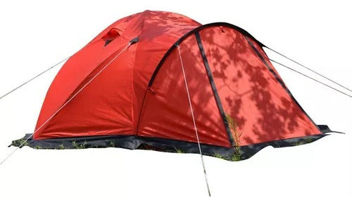 Barraca Camping 4 Pessoas Azteq Acampamento Base Camp 3000mm