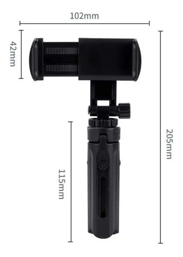 Suporte De Mesa Para Celular 360 Gruas Rotação Mtg-079
