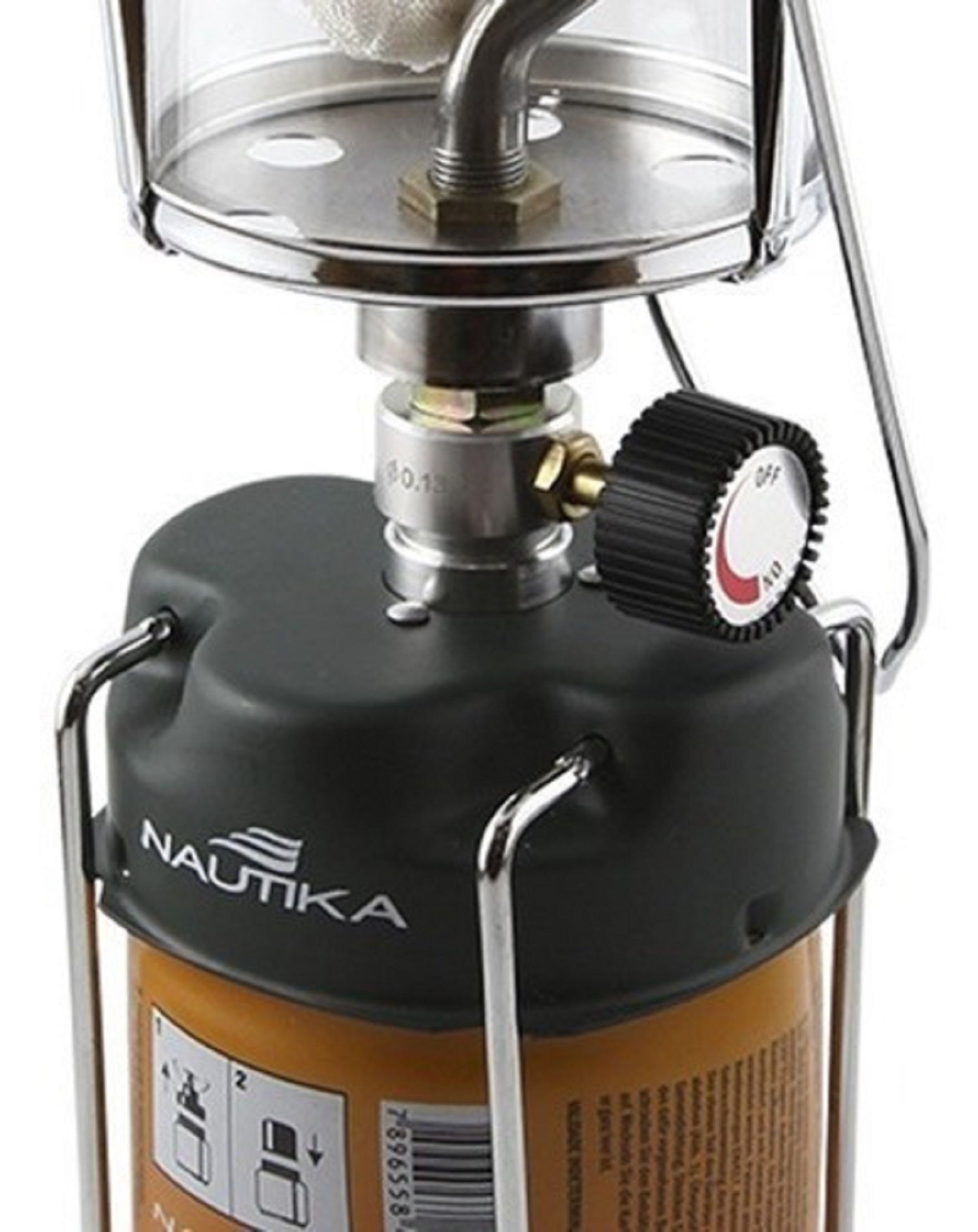 Lampião Strike A Gás Com Regulagem + 1 Refil De Gás 190Gr