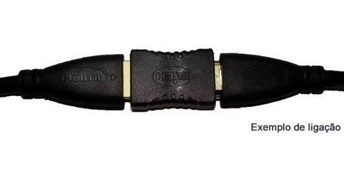 Adaptador Emenda Hdmi Femea X Femea (unidade)