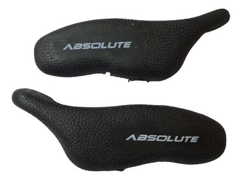 Bar End Guidão Absolute Ergonômico Emborrachado Reversível