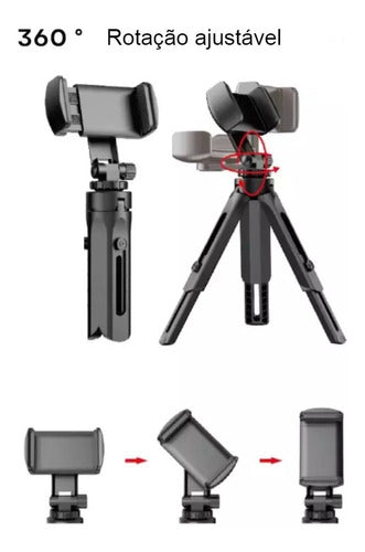 Suporte De Mesa Para Celular 360 Gruas Rotação Mtg-079