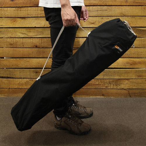 Cadeira Fresno Portatil Praia Camping Acampamento - Preto