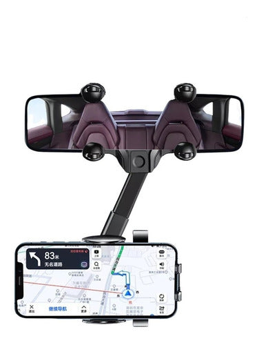 Suporte De Celular Retrovisor Ajustável Tomate Mtg-216