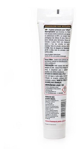 Graxa Premium Teflon Finish Line Repele Água 100g Para Bike