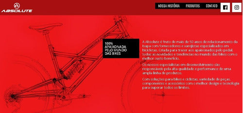 Roda Mtb Aro 29er Absolute Wild Cassete 8/12v Disco Bike 32f