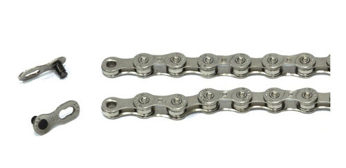 Corrente 9v Bike Mtb Speed 1/2x11/128 116 D9000 9v Cromada
