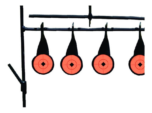 Alvo Para Airsoft Nautika Tático Spinner Metal