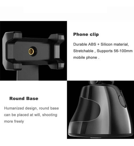 Suporte Rastreador 360 Facial Vídeos Fotos