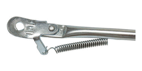 Descanso Lateral Pézinho Bike 24 Zincado Tipo Arruela