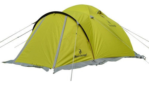 Barraca Camping 4 Pessoas Azteq Acampamento Base Camp 3000mm