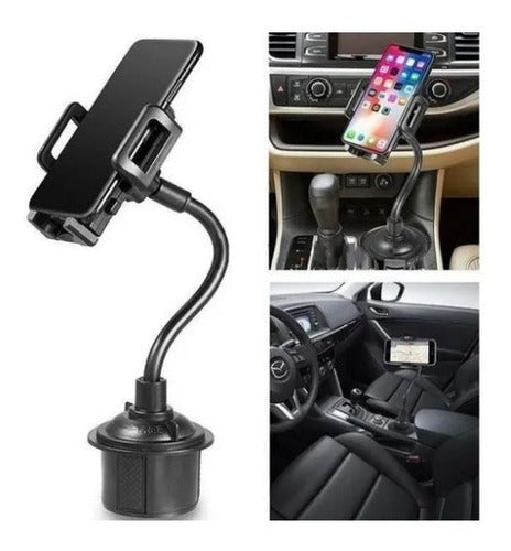 Suporte Veicular Para Celular It-blue Le-072 P/ Porta Copos