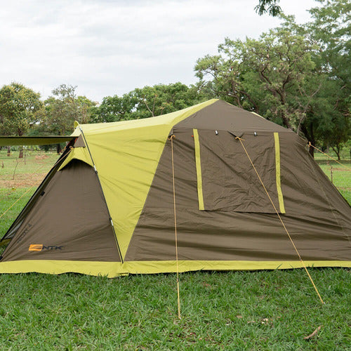Barraca Camping Proxy 4 Pessoas 2000mm Coluna D'água Acampamento