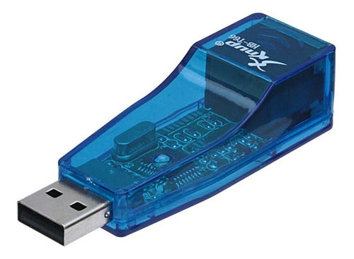 Adaptador Usb Rede Rj45 Cabo De Rede Internet Blister Hb-t66