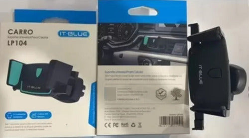 Suporte Veicular Universal Fixação Saída De Ar It-blue Lp104