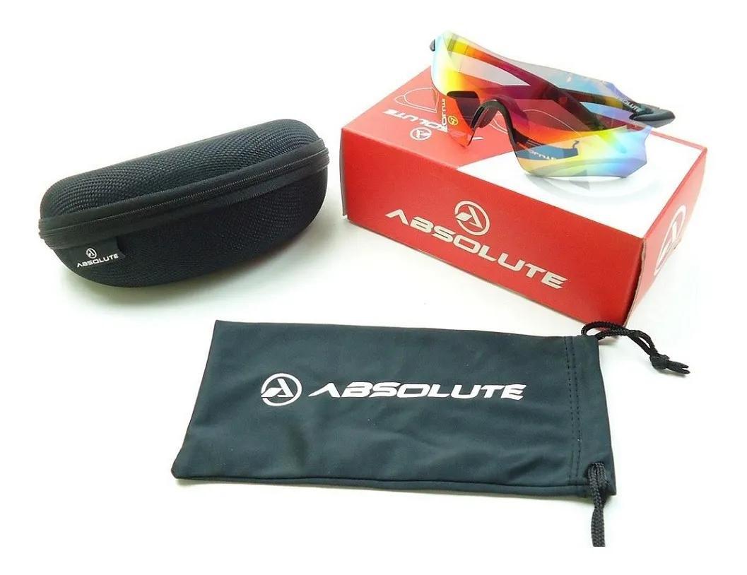 Óculos Ciclismo Absolute Prime Sl Preto Fosco Sem Armação