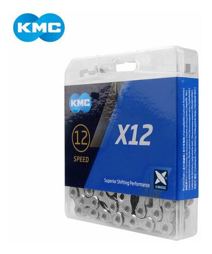 Corrente Bicicleta Kmc 12v X12 Original Padrao 126l
