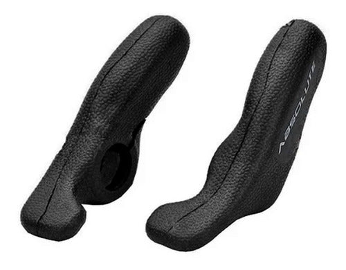 Bar End Guidão Absolute Ergonômico Emborrachado Reversível