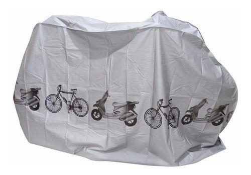 Capa De Chuva Para Bicicleta Scooter Impermeável Aros 29 26