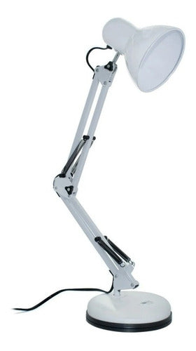 Abajur Luminária Mesa Escritório Bivolt Articulável Lk-779