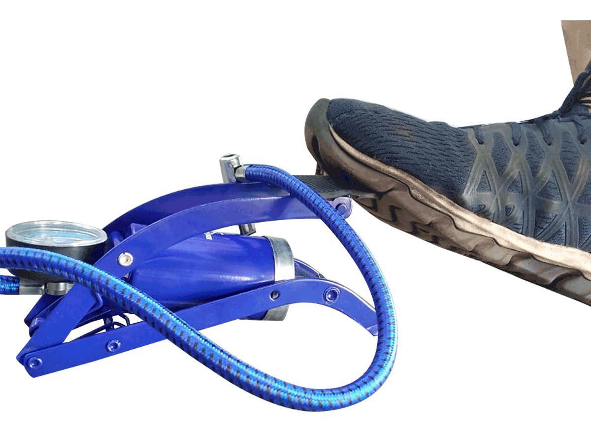 Bomba De Encher Pneu De Bicicleta Enche Bike Bola Mais Facil