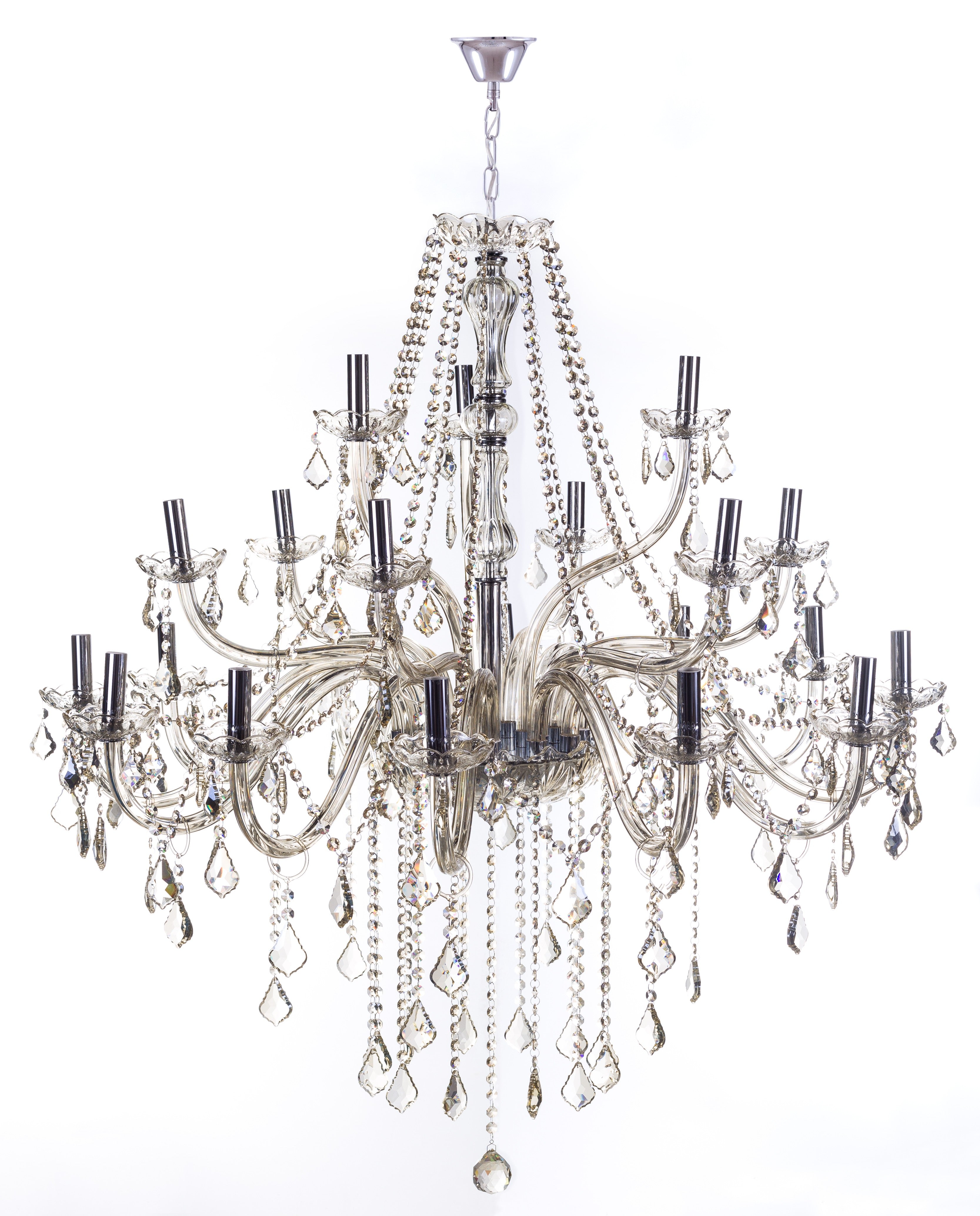 Lustre Maria Thereza Champagne 21 braços