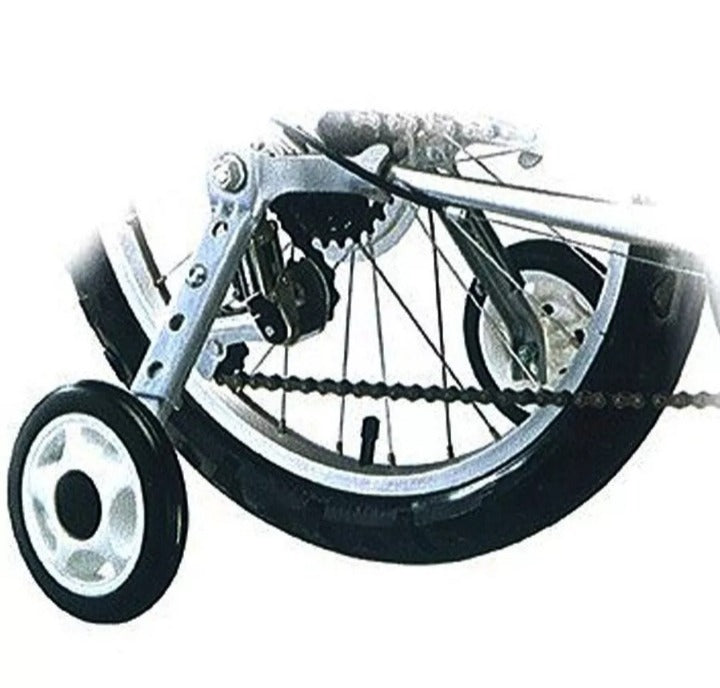 Rodinha Lateral Bicicleta Aro 16 A 24 Reforcada Emborrachada