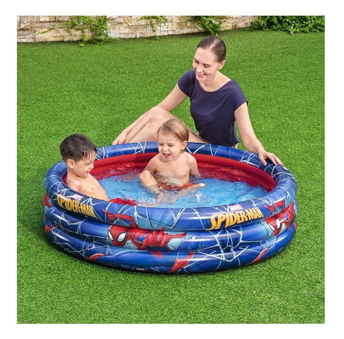 Piscina Inflável Homem Aranha Infantil Bestway 200l 2 Anos