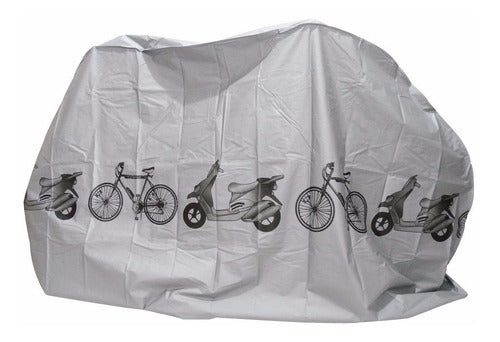 Capa De Chuva Para Bicicleta Scooter Impermeável Aros 29 26