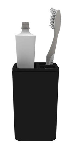 Kit Lavabo 3 Peças Porta Escova Sabonete Líquido Saboneteira