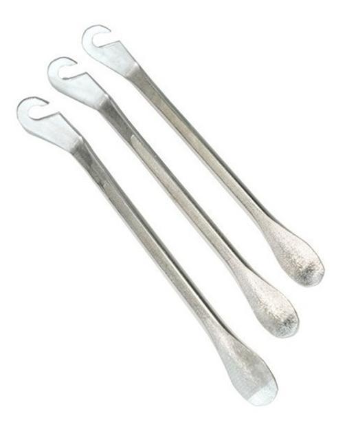 Kit 3 Espátulas De Aço Para Tirar Pneu Bike