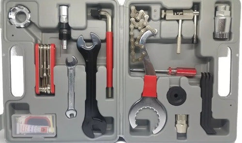 Maleta Caixa De Ferramentas Absolute 17 Peças Bicicleta Manutenção