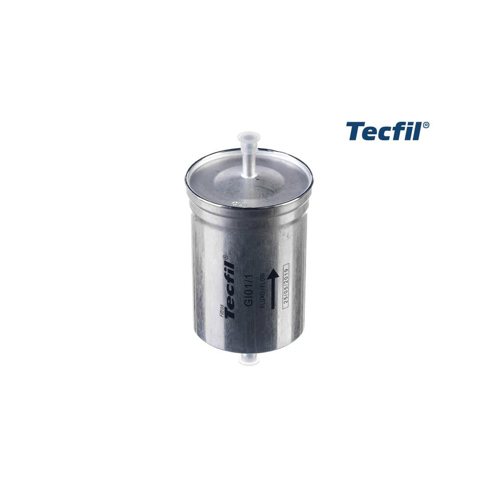 Filtro de Combustível Tecfil GI01/1 GM Omega/Suprema/Ipanema/Silverado, Mercedes E-CLASS/M-CLASS/G-CLASS/SL-CLASS/S-CLASS/SLK-CLASS/C-CLASS/CLK-CLASS