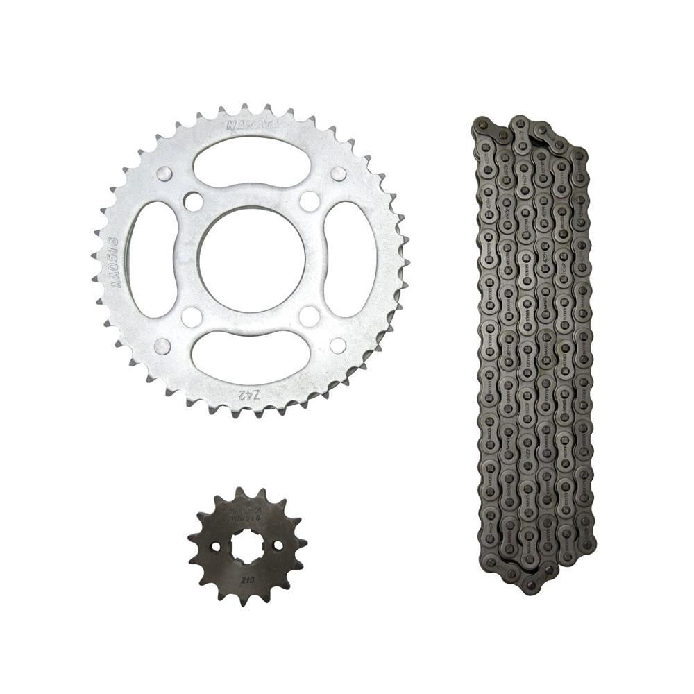 Kit Relação Aço 1045 Nakata TM10170 Honda CG 150 Sport